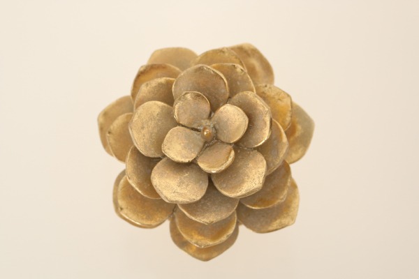 Ornament bloem goud - Afbeelding 3